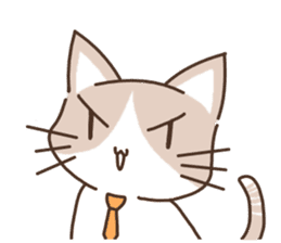 Mokichi kun of the cat English ver1.0 sticker #14927648