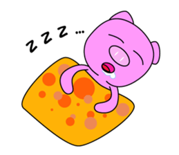 Natty Lazy Piggy sticker #14927889