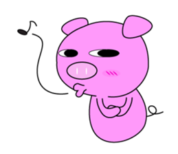 Natty Lazy Piggy sticker #14927892