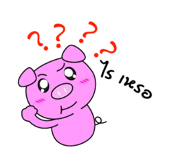 Natty Lazy Piggy sticker #14927896