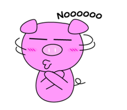 Natty Lazy Piggy sticker #14927900