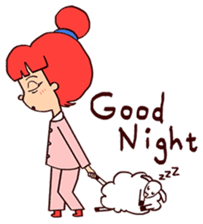 Miss Little's Daily Life sticker #14927928