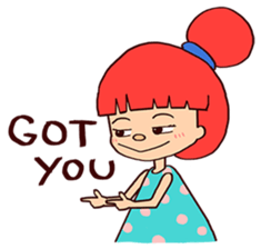 Miss Little's Daily Life sticker #14927933