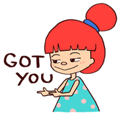 Miss Little's Daily Life sticker #14927933