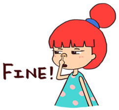 Miss Little's Daily Life sticker #14927935