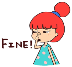 Miss Little's Daily Life sticker #14927935