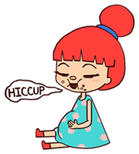 Miss Little's Daily Life sticker #14927950