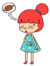 Miss Little's Daily Life sticker #14927951