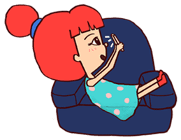 Miss Little's Daily Life sticker #14927952