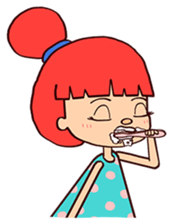 Miss Little's Daily Life sticker #14927954