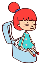 Miss Little's Daily Life sticker #14927956
