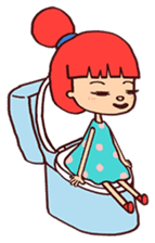 Miss Little's Daily Life sticker #14927956
