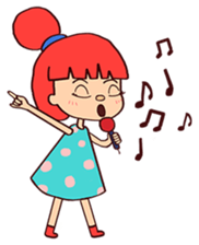 Miss Little's Daily Life sticker #14927960