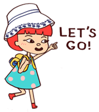 Miss Little's Daily Life sticker #14927961