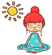 Miss Little's Daily Life sticker #14927964