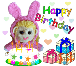 Lilly with love and care sticker #14928629