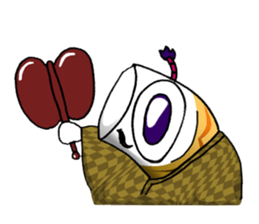 Koinobori Samurai. sticker #14928739