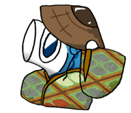 Koinobori Samurai. sticker #14928744