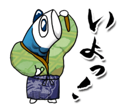 Koinobori Samurai. sticker #14928753