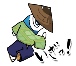 Koinobori Samurai. sticker #14928761