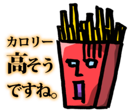 Human face's stickers. sticker #14928773