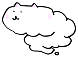 Unidentified Flying Cat 'Nya-Fo-.' sticker #14928865