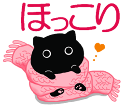 Large font size sticker & spring & cat sticker #14928954