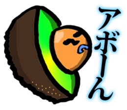 Human face's stickers Vegetables Part.2 sticker #14929329