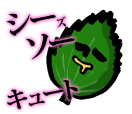 Human face's stickers Vegetables Part.2 sticker #14929340