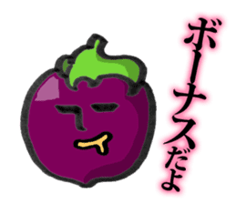 Human face's stickers Vegetables Part.2 sticker #14929352