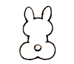OSHIRI BUNNY sticker #14929422