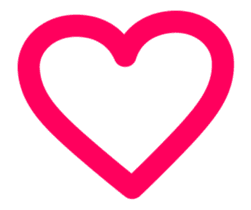 Many heart shapes! Love hearts!(English) sticker #14929501