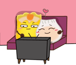 DimsumMan in love sticker #14929706