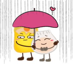 DimsumMan in love sticker #14929708