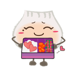 DimsumMan in love sticker #14929719