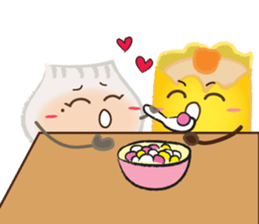 DimsumMan in love sticker #14929720