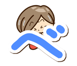 Grandmother Sticker (Hiragana version2) sticker #14929792