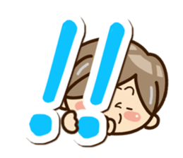 Grandmother Sticker (Hiragana version2) sticker #14929805