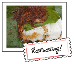 Food in the day sticker #14930218