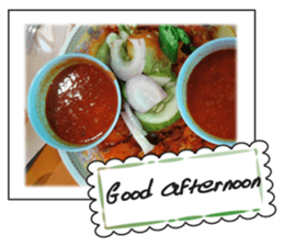 Food in the day sticker #14930223