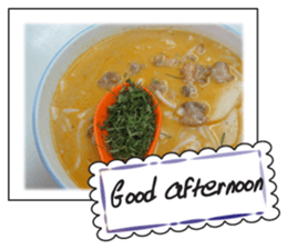 Food in the day sticker #14930225