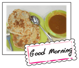 Food in the day sticker #14930227