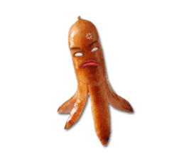 Sticker with the face of the weiner sticker #14930276