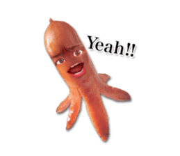 Sticker with the face of the weiner sticker #14930277