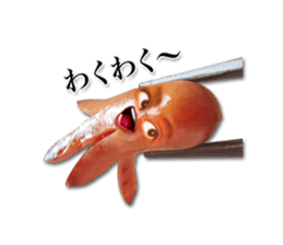 Sticker with the face of the weiner sticker #14930286