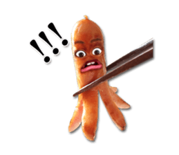Sticker with the face of the weiner sticker #14930292