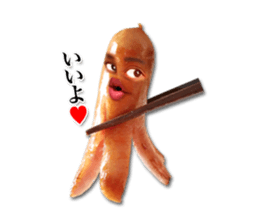 Sticker with the face of the weiner sticker #14930295