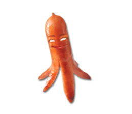 Sticker with the face of the weiner sticker #14930298
