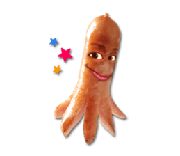 Sticker with the face of the weiner sticker #14930305