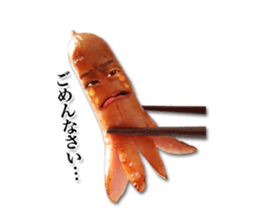 Sticker with the face of the weiner sticker #14930306